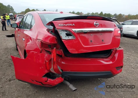 2017 Nissan Sentra Sr from USA, damaged, VIN 3N1AB7AP8HY328290